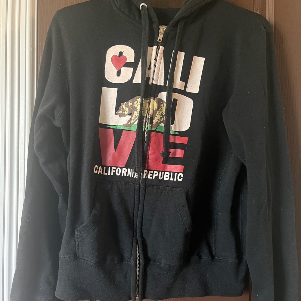 Used Cali Love zip up hoodie